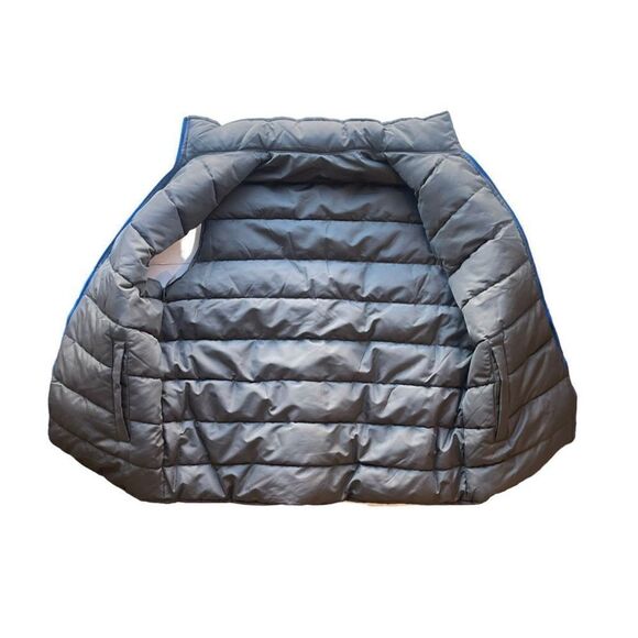 Gap Men's Mock Neck Reversible Puffer Vest Blue XL - Picture 4 of 4